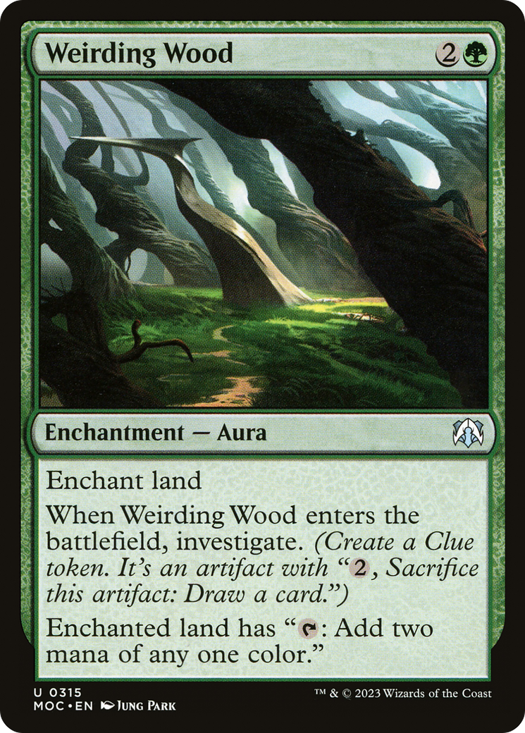 Weirding Wood [March of the Machine Commander] | Card Citadel