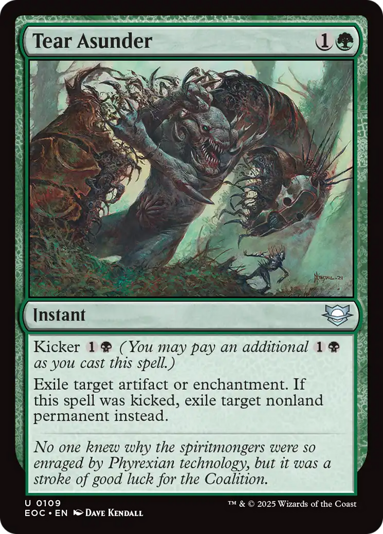 Tear Asunder [Edge of Eternities Commander] | Card Citadel