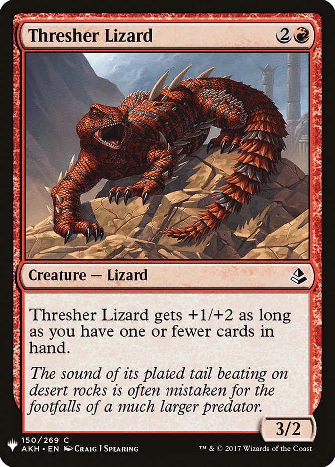 Thresher Lizard [Mystery Booster] | Card Citadel