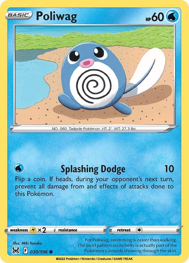 Poliwag (030/196) [Sword & Shield: Lost Origin] | Card Citadel