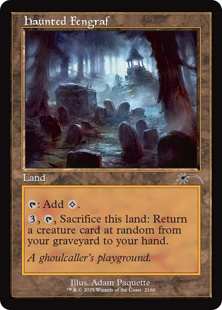 Haunted Fengraf (Retro Frame) [Secret Lair Drop Series] | Card Citadel