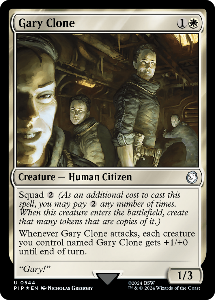 Gary Clone (Surge Foil) [Fallout] | Card Citadel