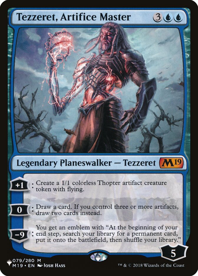 Tezzeret, Artifice Master [The List] | Card Citadel