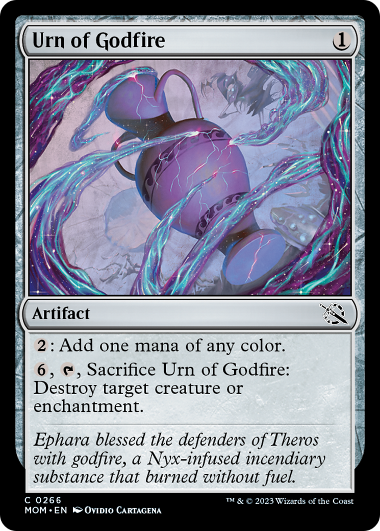 Urn of Godfire [March of the Machine] | Card Citadel