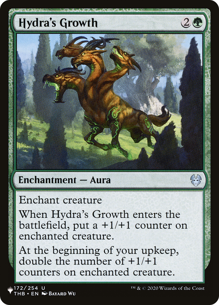 Hydra's Growth [The List Reprints] | Card Citadel