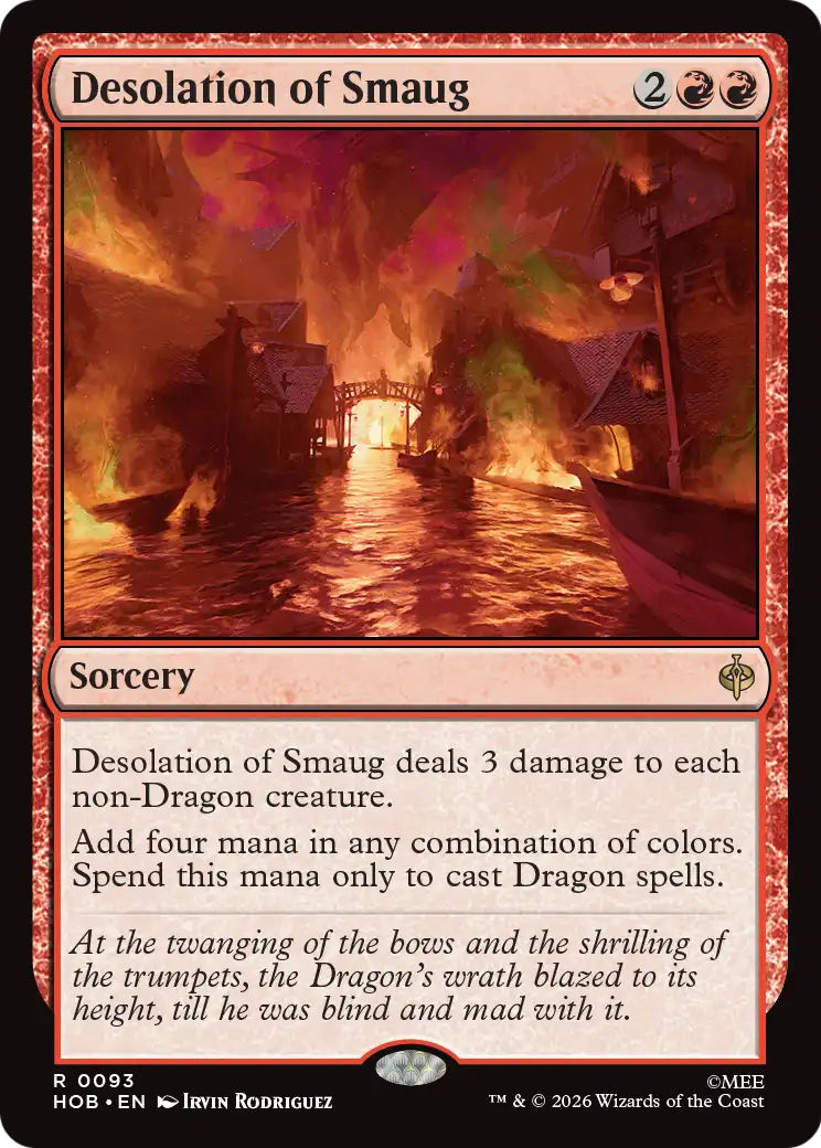 Desolation of Smaug [The Hobbit] | Card Citadel