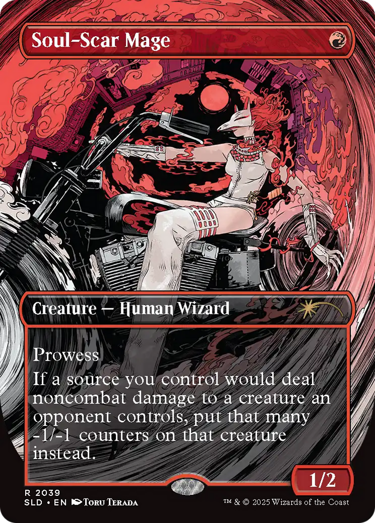 Soul-Scar Mage (2039) (Rainbow Foil) [Secret Lair Drop Series] | Card Citadel