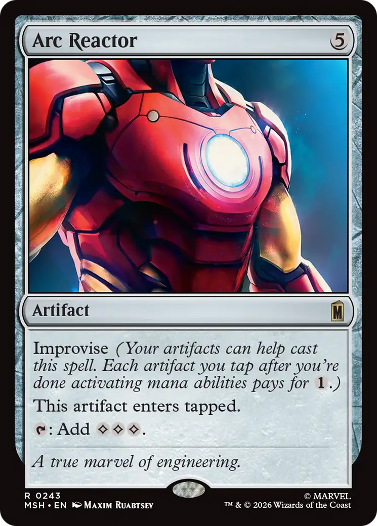 Arc Reactor [Marvel Super Heroes] | Card Citadel