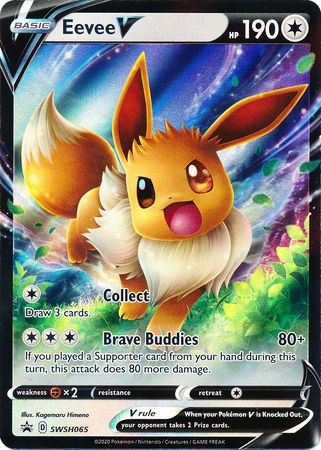Eevee V (SWSH065) [Sword & Shield: Black Star Promos] | Card Citadel