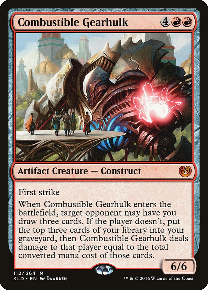 Combustible Gearhulk [Kaladesh] | Card Citadel