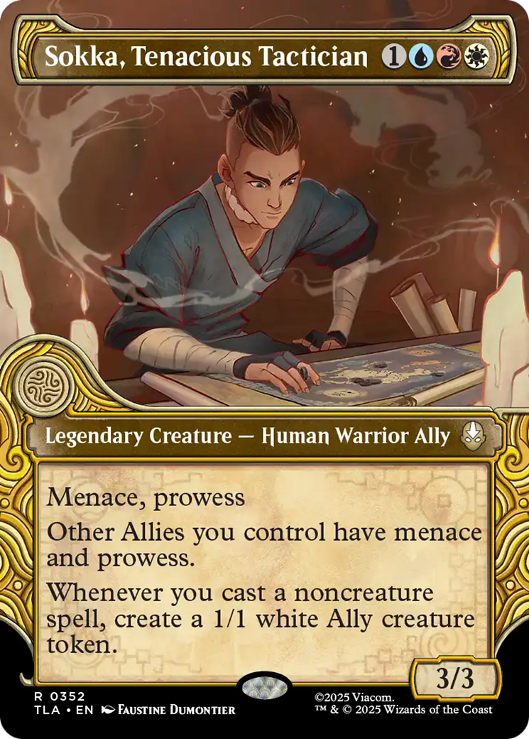 Sokka, Tenacious Tactician (Showcase) [Avatar: The Last Airbender] | Card Citadel