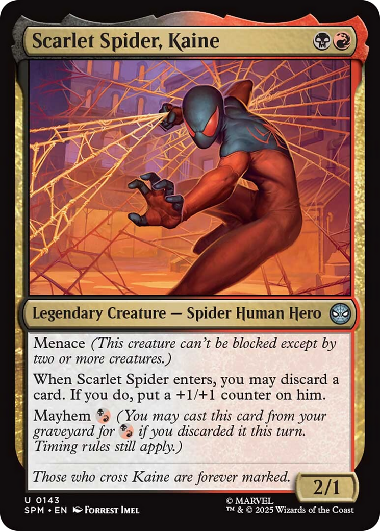 Scarlet Spider, Kaine [Marvel's Spider-Man] | Card Citadel