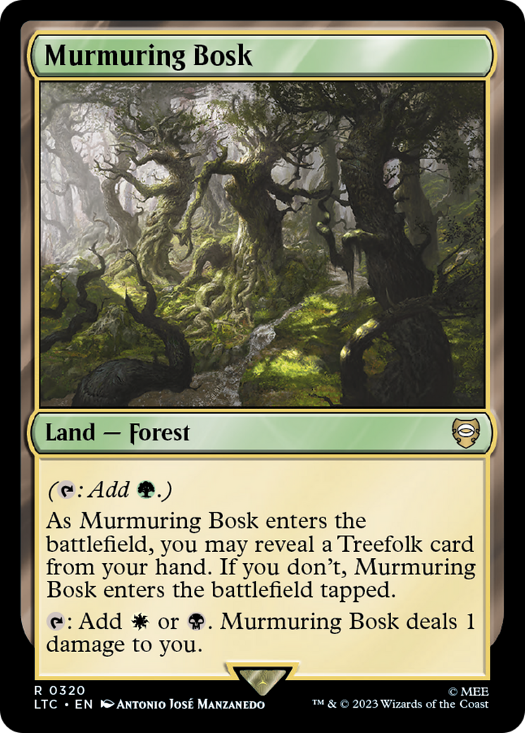 Murmuring Bosk [The Lord of the Rings: Tales of Middle-Earth Commander] | Card Citadel