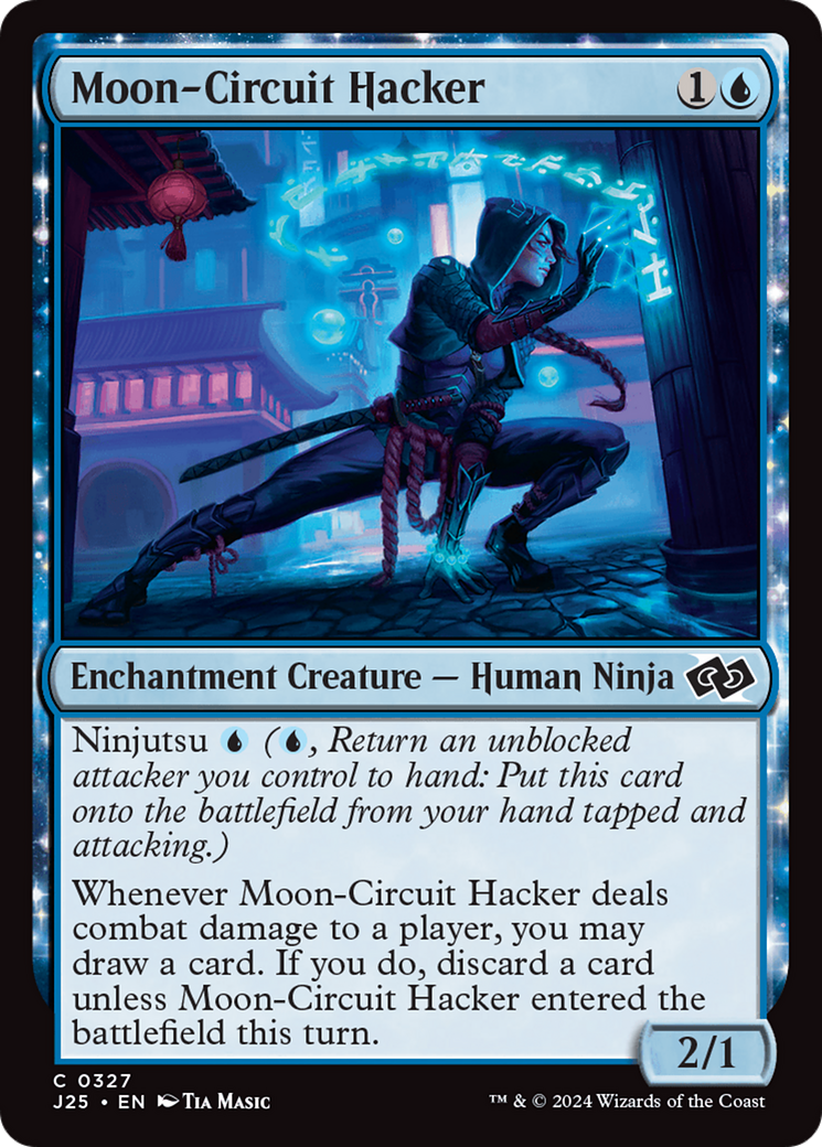 Moon-Circuit Hacker [Foundations Jumpstart] | Card Citadel