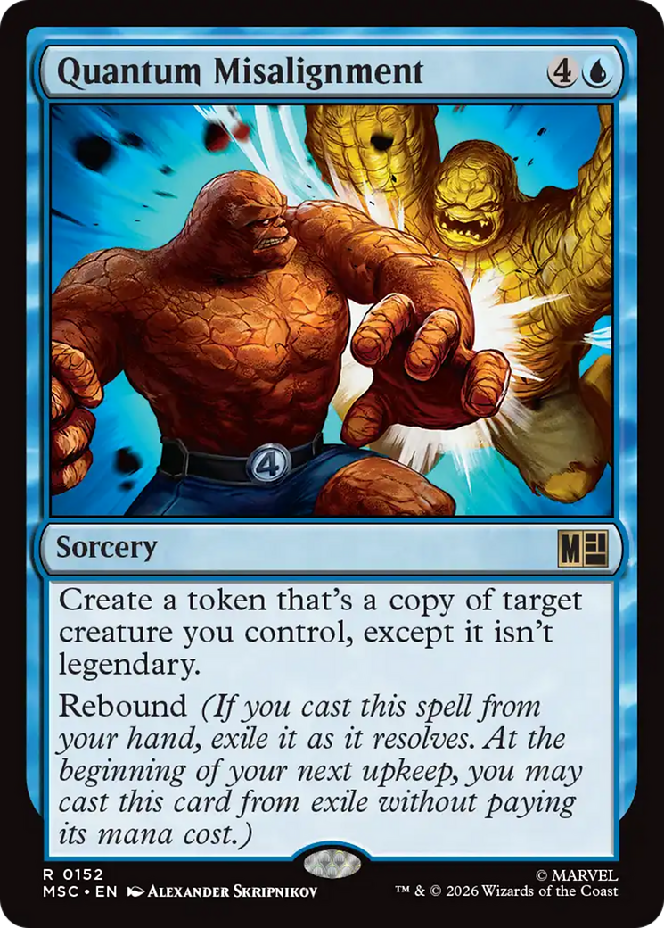 Quantum Misalignment [Marvel Super Heroes Commander] | Card Citadel