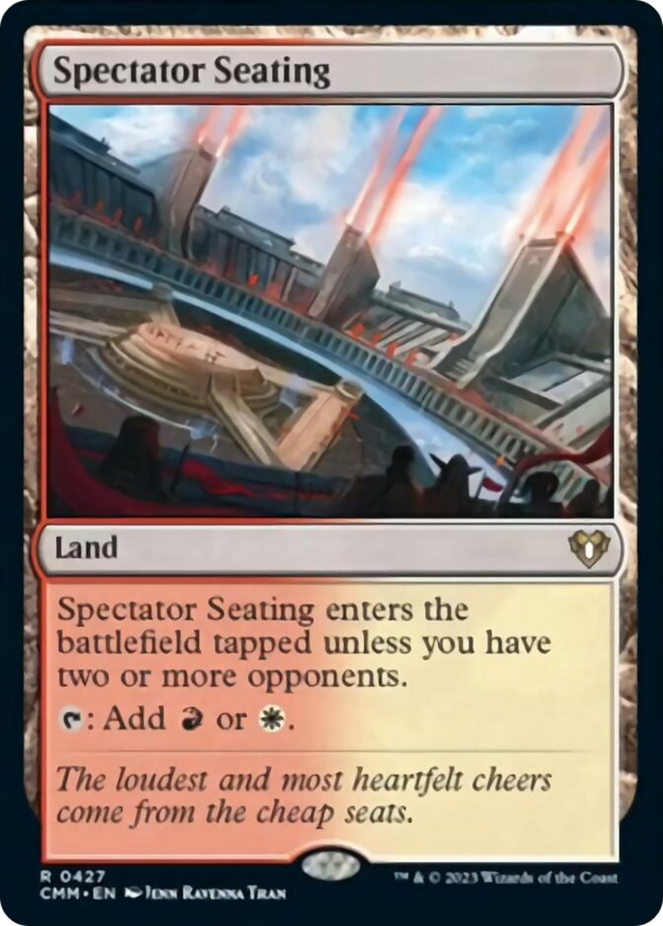 Spectator Seating [Commander Masters] | Card Citadel