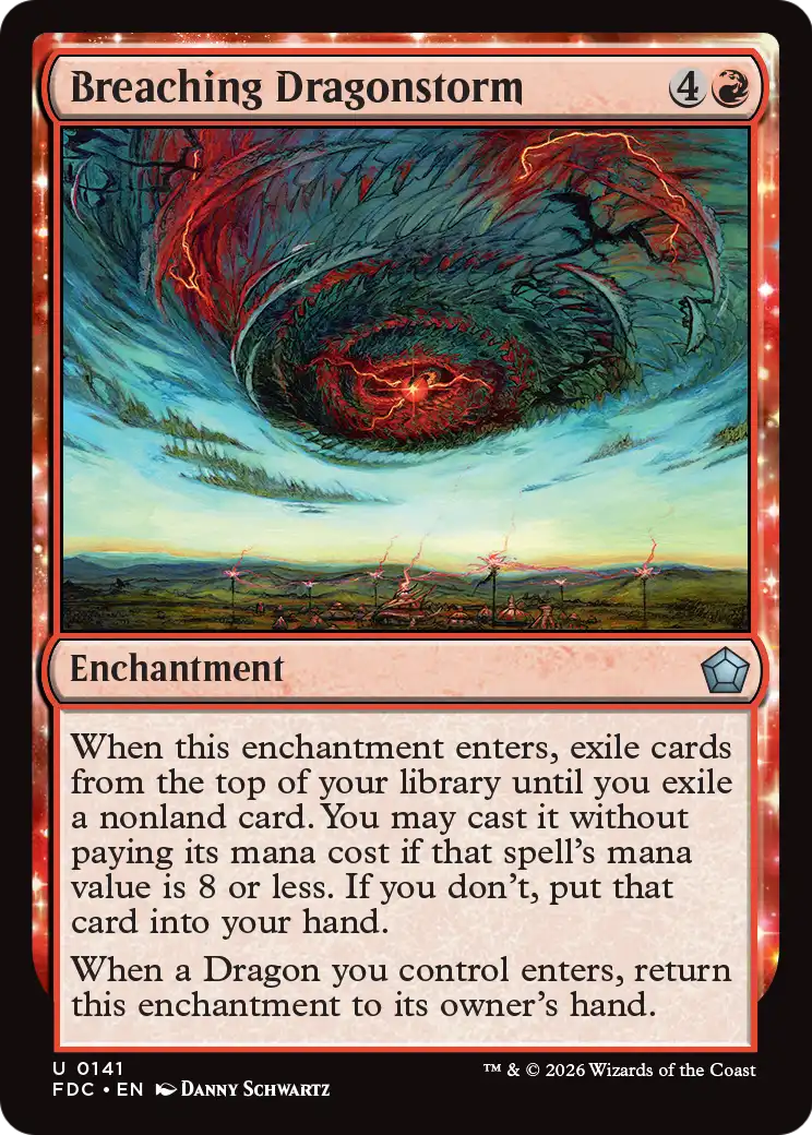 Breaching Dragonstorm [Foundations Commander] | Card Citadel