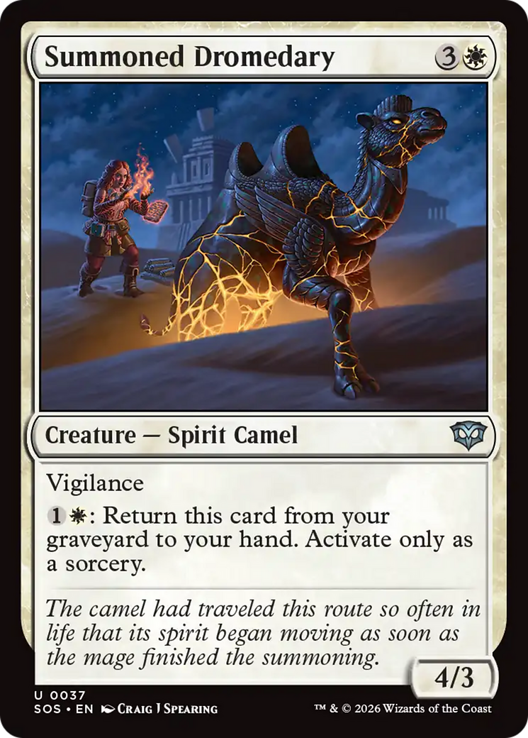 Summoned Dromedary [Secrets of Strixhaven] | Card Citadel