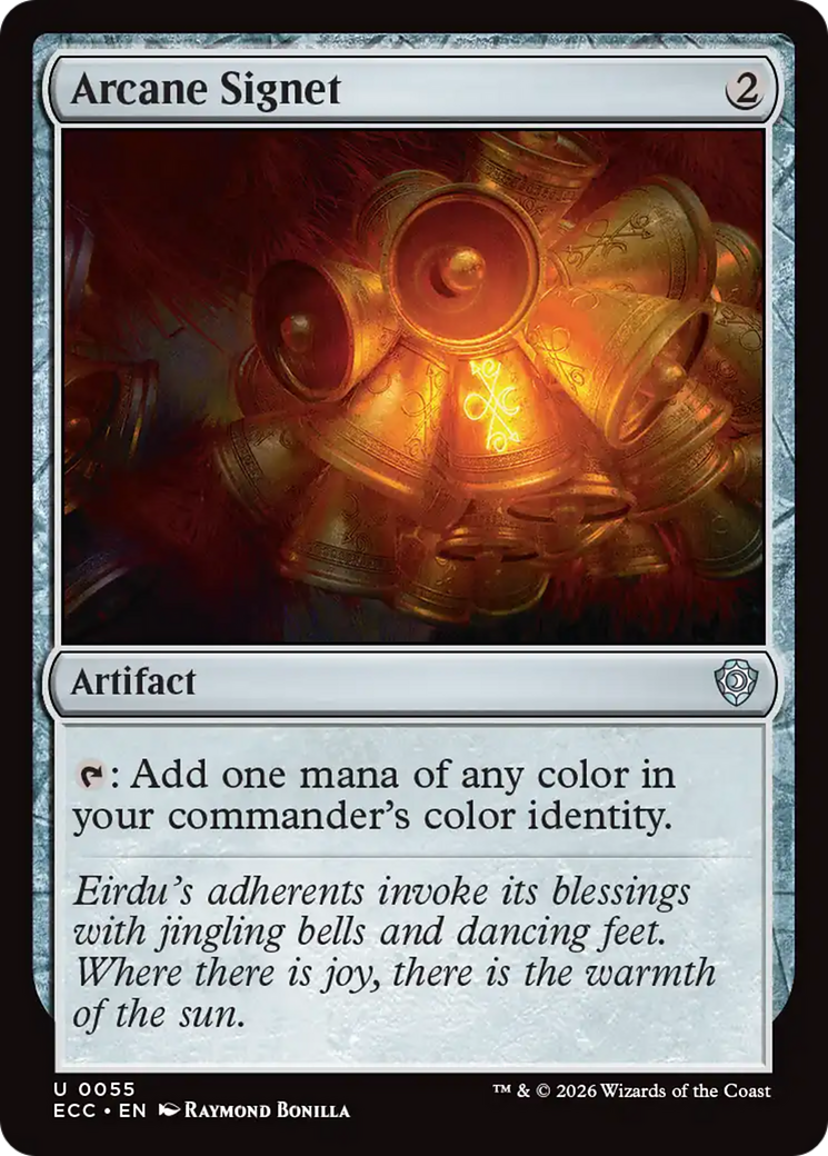 Arcane Signet (0055) [Lorwyn Eclipsed Commander] | Card Citadel