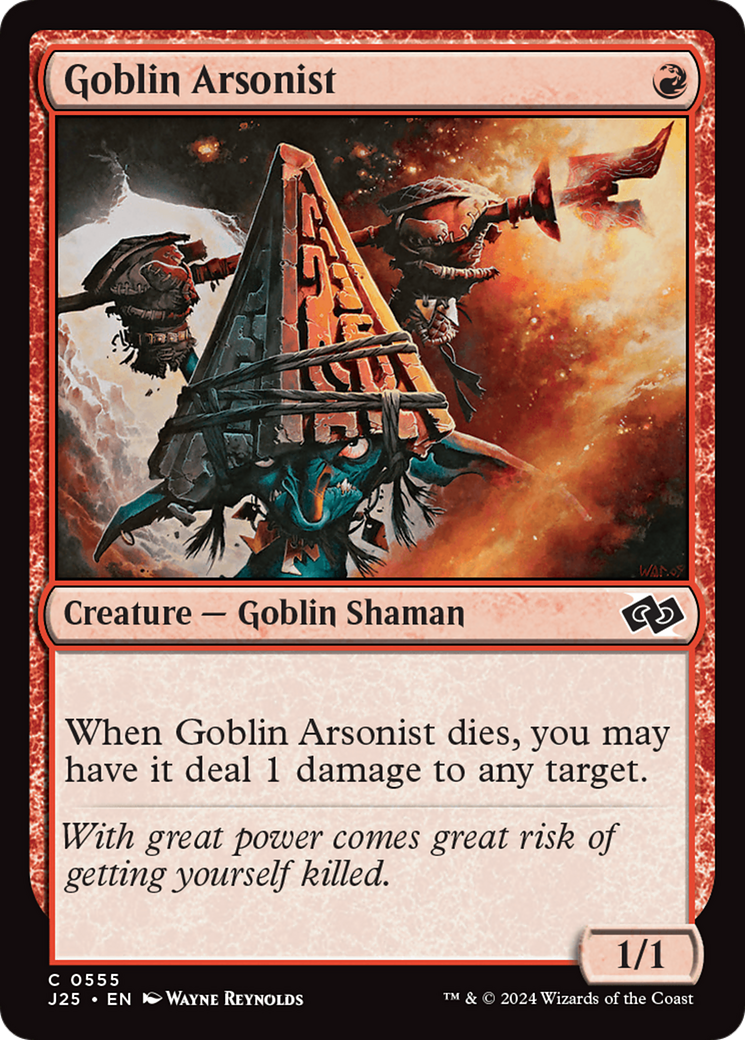 Goblin Arsonist [Foundations Jumpstart] | Card Citadel