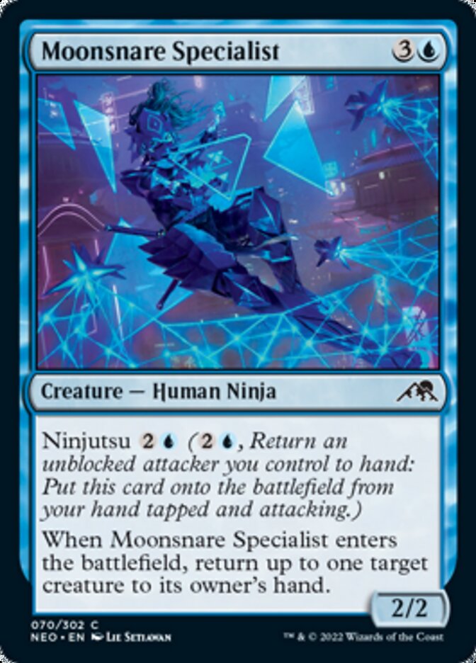 Moonsnare Specialist [Kamigawa: Neon Dynasty] | Card Citadel