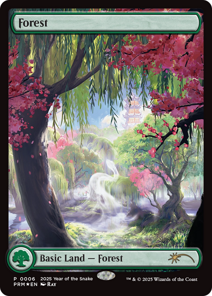 Forest (Year of the Snake 2025) [Standard Showdown Promos] | Card Citadel