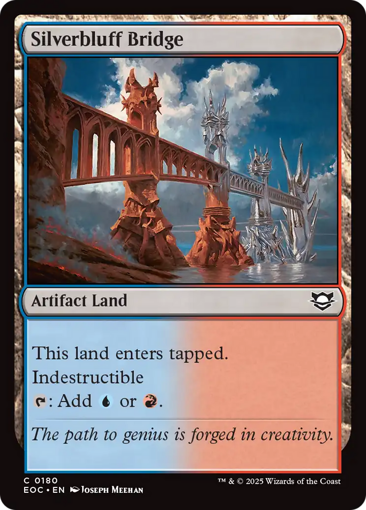 Silverbluff Bridge [Edge of Eternities Commander] | Card Citadel
