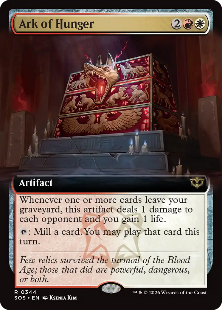 Ark of Hunger (Extended Art) [Secrets of Strixhaven] | Card Citadel