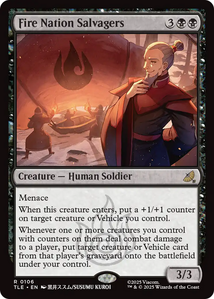 Fire Nation Salvagers [Avatar: The Last Airbender: Eternal-Legal] | Card Citadel