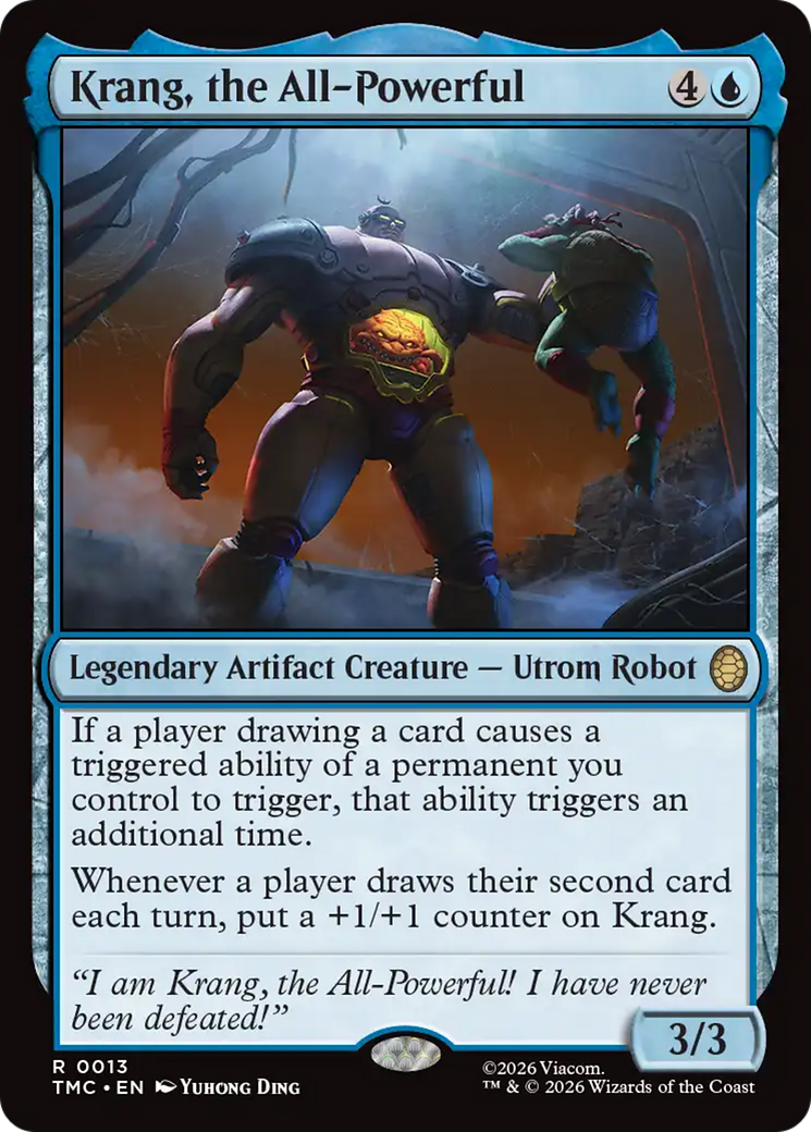 Krang, the All-Powerful [Teenage Mutant Ninja Turtles Commander] | Card Citadel