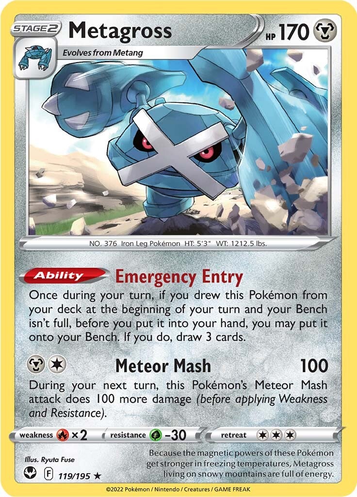 Metagross (119/195) [Sword & Shield: Silver Tempest] | Card Citadel