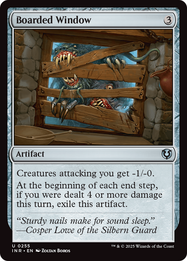Boarded Window [Innistrad Remastered] | Card Citadel