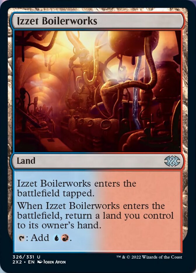 Izzet Boilerworks [Double Masters 2022] | Card Citadel