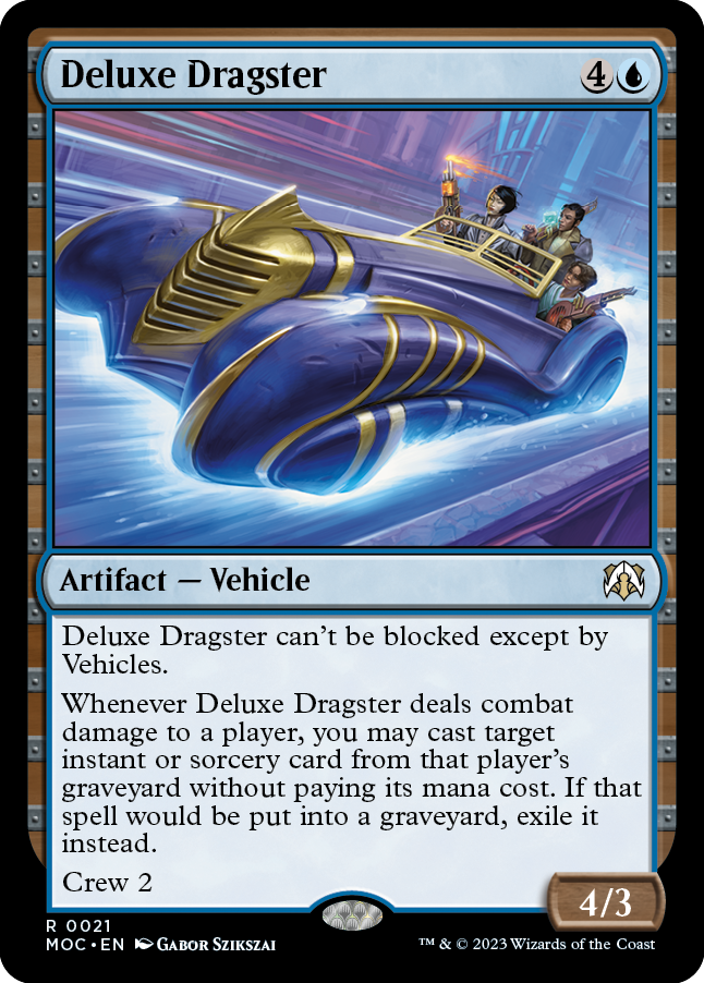 Deluxe Dragster [March of the Machine Commander] | Card Citadel