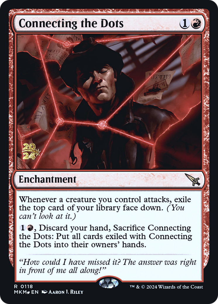 Connecting the Dots [Murders at Karlov Manor Prerelease Promos] | Card Citadel