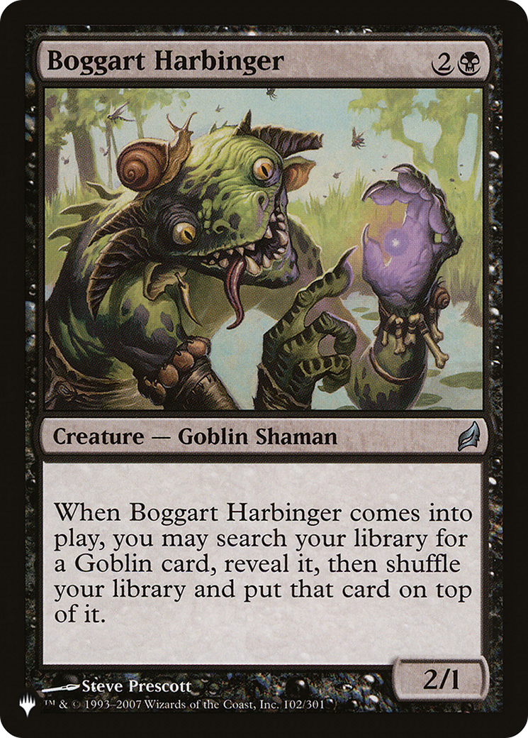 Boggart Harbinger [The List Reprints] | Card Citadel