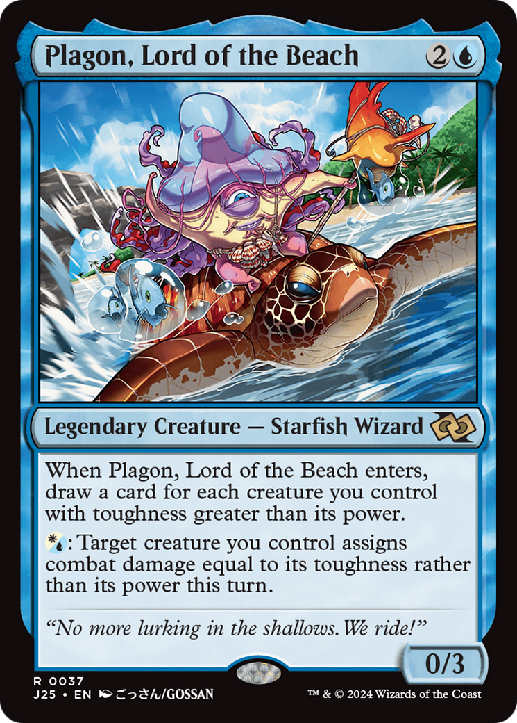 Plagon, Lord of the Beach (Anime) [Foundations Jumpstart] | Card Citadel