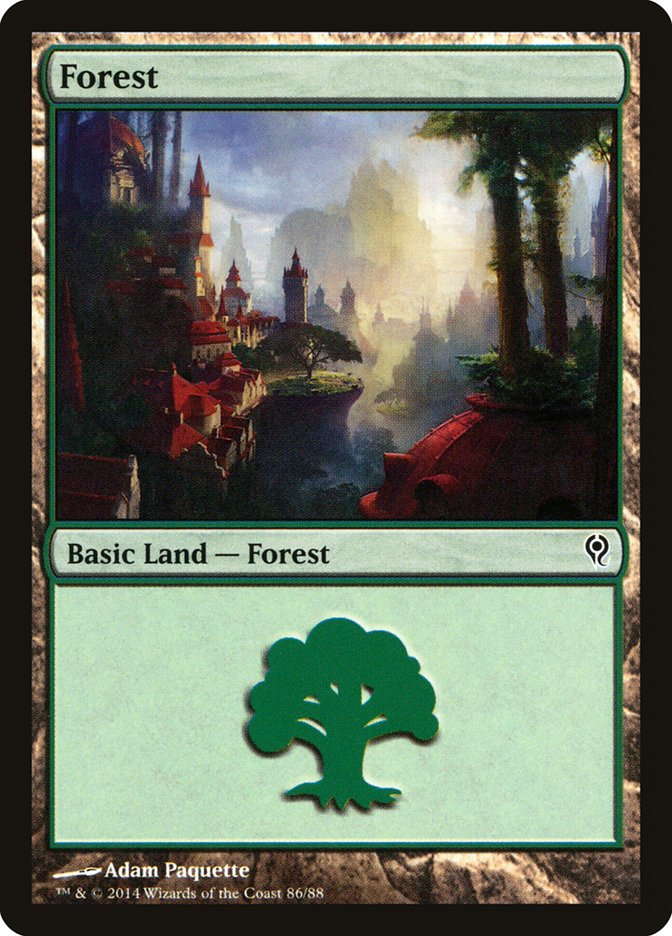 Forest (86) [Duel Decks: Jace vs. Vraska] | Card Citadel