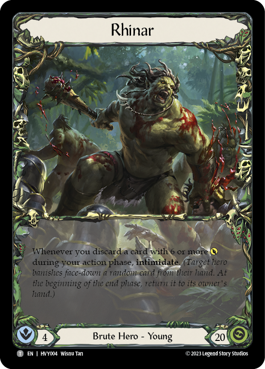 Rhinar [HVY004] (Heavy Hitters) | Card Citadel