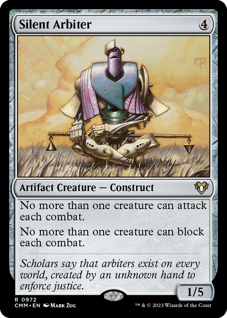 Silent Arbiter [Commander Masters] | Card Citadel