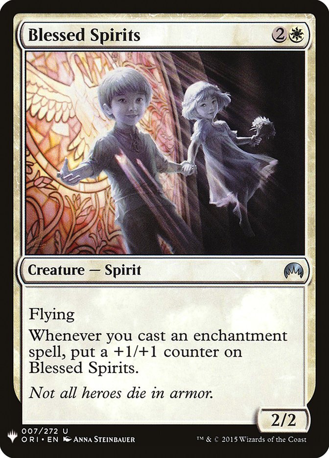 Blessed Spirits [Mystery Booster] | Card Citadel