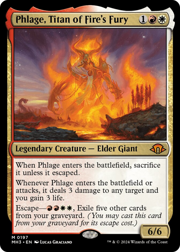 Phlage, Titan of Fire's Fury [Modern Horizons 3] | Card Citadel