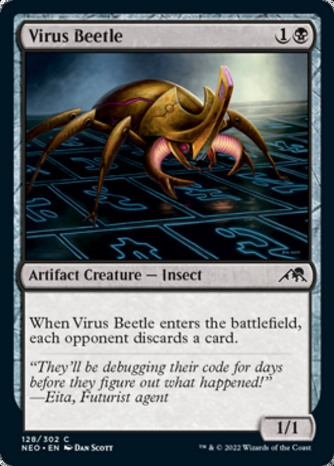 Virus Beetle [Kamigawa: Neon Dynasty] | Card Citadel