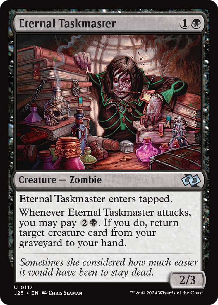 Eternal Taskmaster [Foundations Jumpstart] | Card Citadel