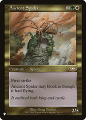 Ancient Spider [The List] | Card Citadel