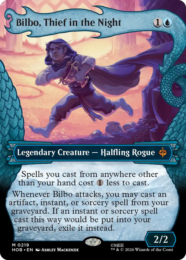 Bilbo, Thief in the Night (Showcase) [The Hobbit] | Card Citadel