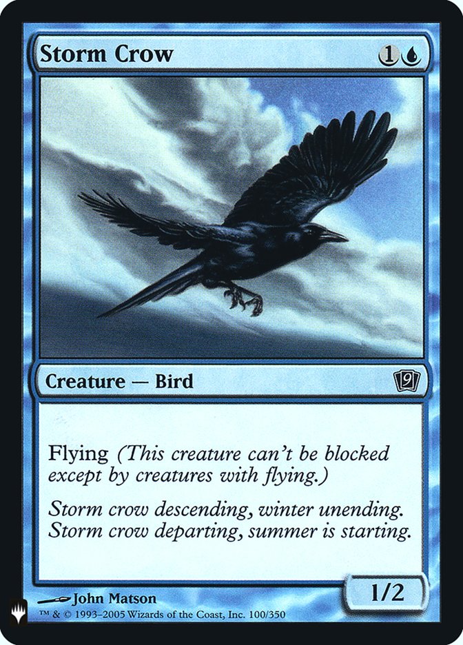 Storm Crow [Mystery Booster] | Card Citadel