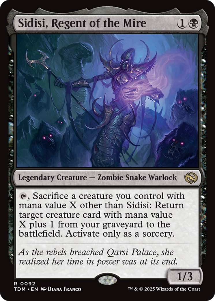 Sidisi, Regent of the Mire [Tarkir: Dragonstorm] | Card Citadel