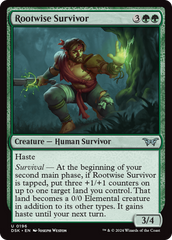 Rootwise Survivor [Duskmourn: House of Horror] | Card Citadel