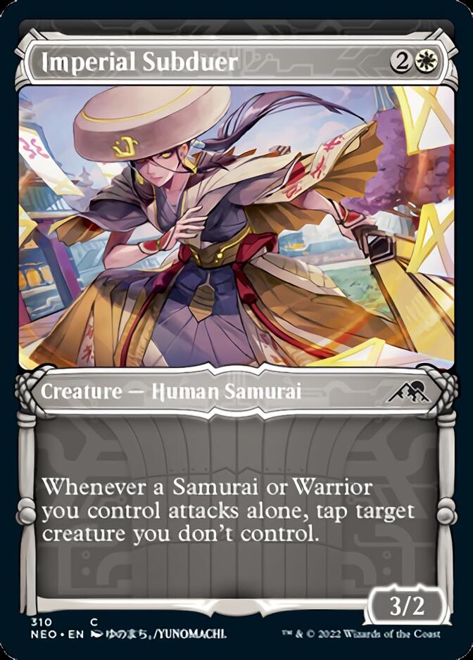 Imperial Subduer (Showcase Samurai) [Kamigawa: Neon Dynasty] | Card Citadel